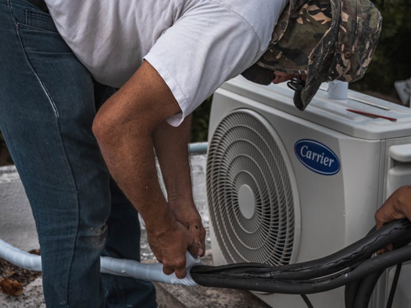 High Sierra Heating & Air - Complete brand identity showcase featuring logo and website design